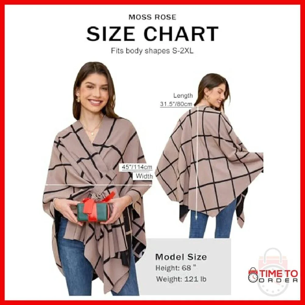 N/A poncho new